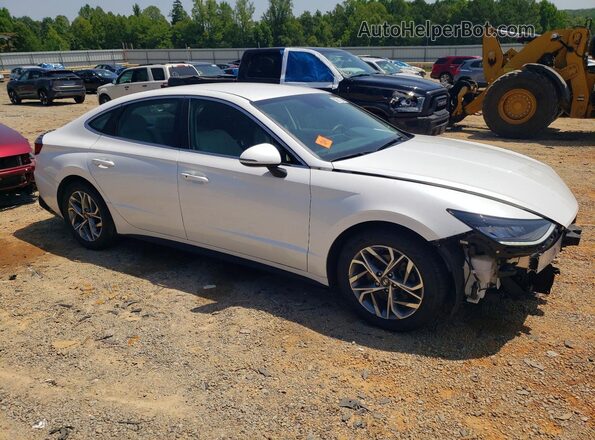 KMHL64JAXNA210659 2022 HYUNDAI SONATA Белый Передняя правая четверть