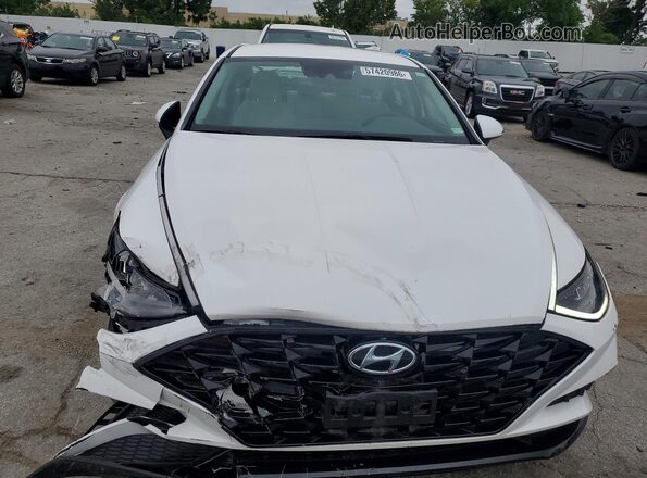 KMHL64JAXPA259895 2023 HYUNDAI SONATA White Դիմացի տեսք