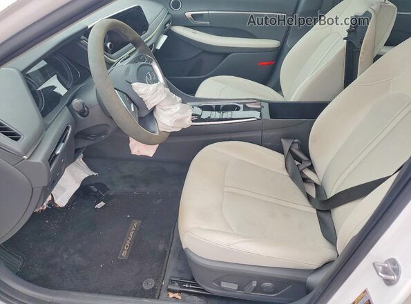 KMHL64JAXPA259895 2023 HYUNDAI SONATA White Սալոնի դիմացի տեսք