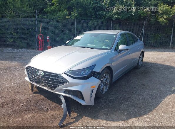 KMHL64JAXPA291858 2023 HYUNDAI SONATA Silver Передня ліва чверть