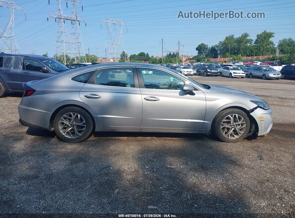 KMHL64JAXPA291858 2023 HYUNDAI SONATA Silver Вид задньої частини салону