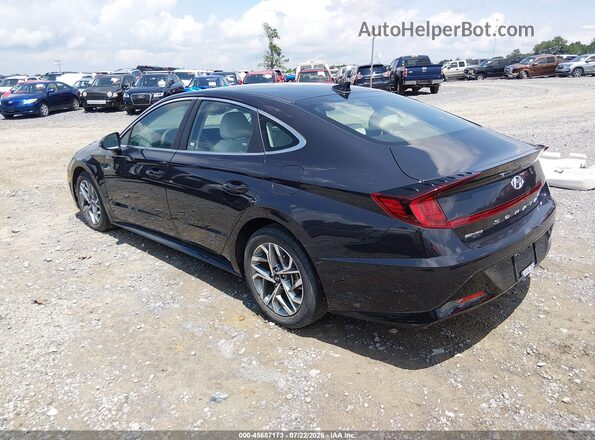 KMHL64JAXPA347829 2023 HYUNDAI SONATA Black Trasero izquierdo