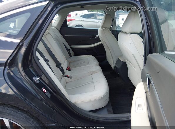 KMHL64JAXPA347829 2023 HYUNDAI SONATA Black Vista de la etiqueta del VIN