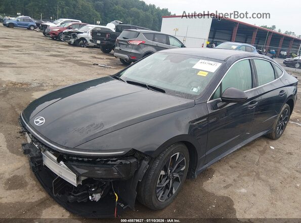 KMHL64JAXRA385807 2024 HYUNDAI SONATA Dark Blue Przód lewy