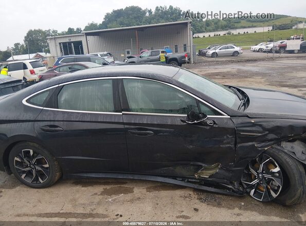 KMHL64JAXRA385807 2024 HYUNDAI SONATA Dark Blue Widok wnętrza 360 stopni
