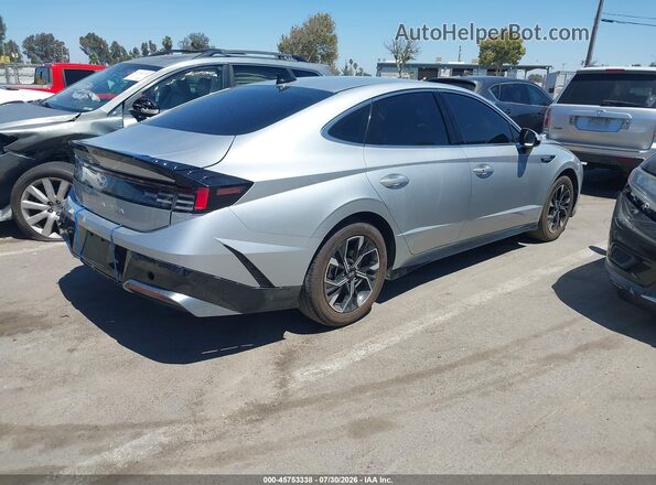 KMHL64JAXRA390067 2024 HYUNDAI SONATA Silver Задня права чверть