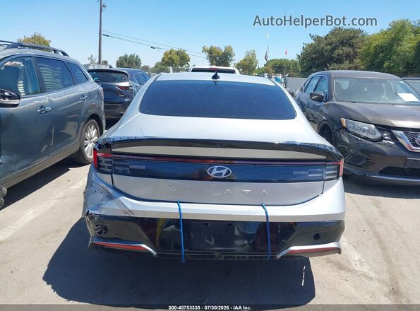 KMHL64JAXRA390067 2024 HYUNDAI SONATA Silver 
