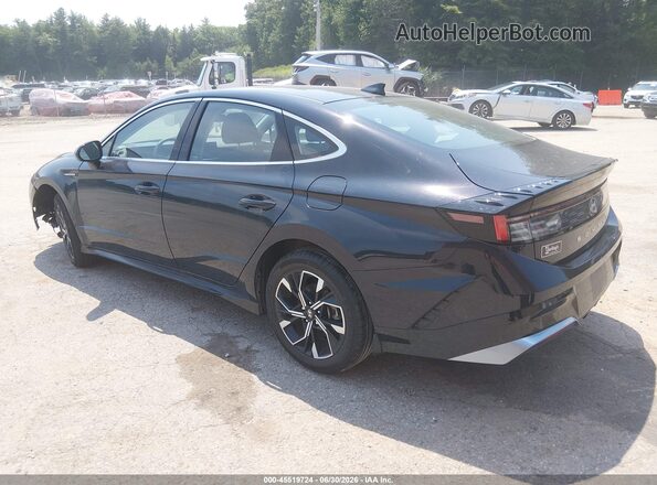 KMHL64JAXRA420958 2024 HYUNDAI SONATA Black Հետևի ձախ