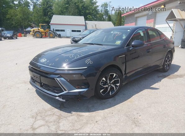 KMHL64JAXRA420958 2024 HYUNDAI SONATA Black Դիմացի տեսք