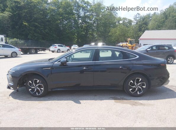 KMHL64JAXRA420958 2024 HYUNDAI SONATA Black Սալոնի 360 աստիճան տեսք
