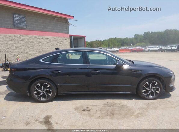 KMHL64JAXRA420958 2024 HYUNDAI SONATA Black Սալոնի հետևի տեսք