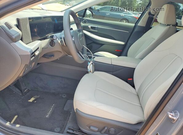 KMHL64JAXRA422399 2024 HYUNDAI SONATA Gray Vista interior delantera