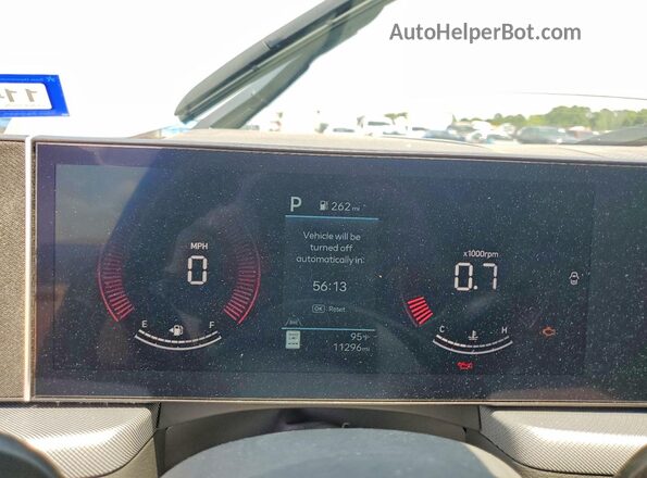 KMHL64JAXRA422399 2024 HYUNDAI SONATA Gray Vista del cuadro de instrumentos