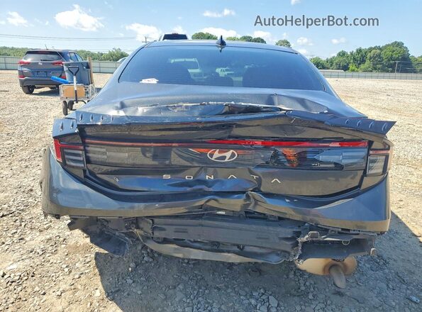 KMHL64JAXRA424637 2024 HYUNDAI SONATA Charcoal Вид ззаду