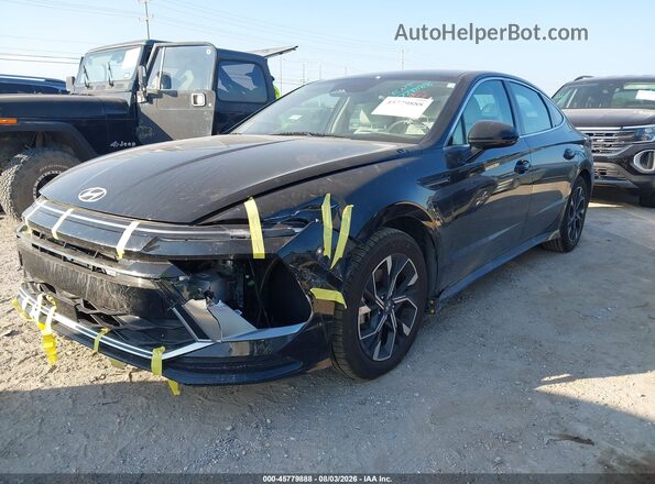 KMHL64JAXSA441248 2025 HYUNDAI SONATA Black Передня ліва чверть