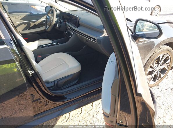 KMHL64JAXSA441248 2025 HYUNDAI SONATA Black Вид салону спереду