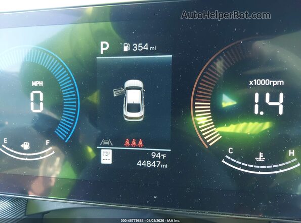 KMHL64JAXSA441248 2025 HYUNDAI SONATA Black Вид задніх сидінь