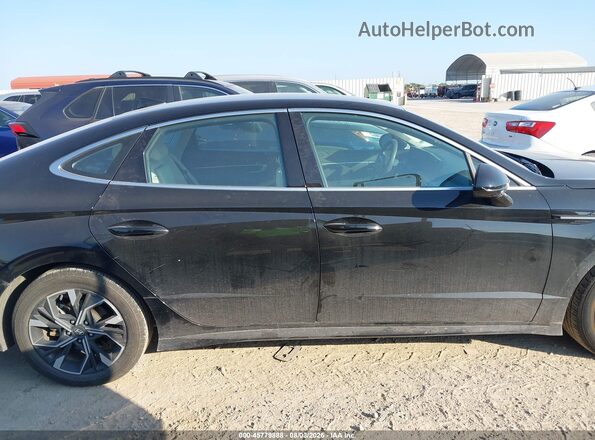 KMHL64JAXSA441248 2025 HYUNDAI SONATA Black Вид задньої частини салону