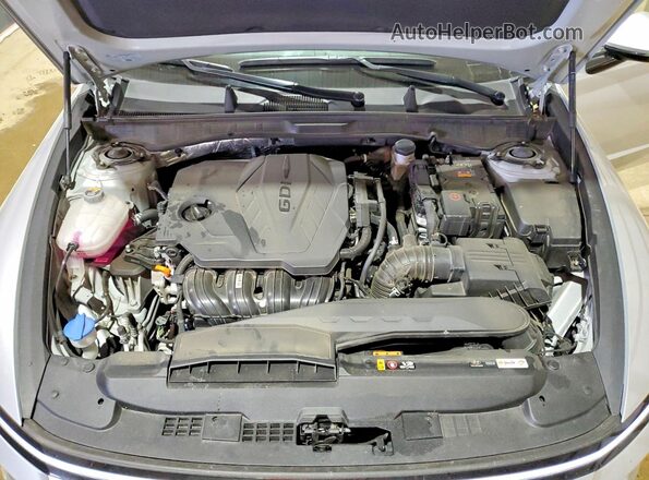 KMHL64JAXSA462956 2025 HYUNDAI SONATA Silver Вид задньої частини салону