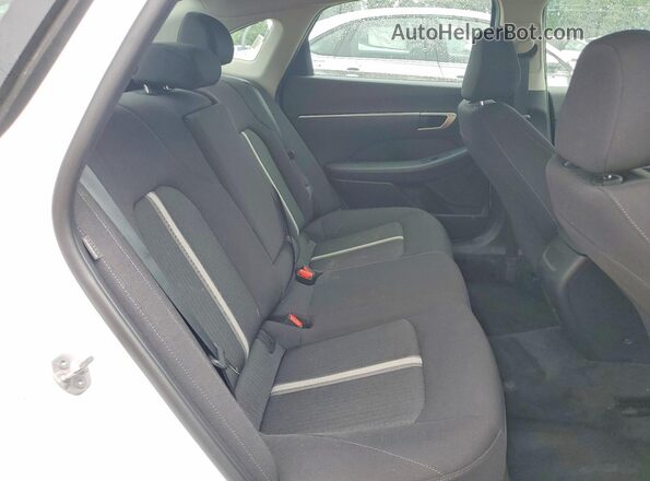 KMHL64JAXSA479790 2025 HYUNDAI SONATA White Vista de los asientos traseros