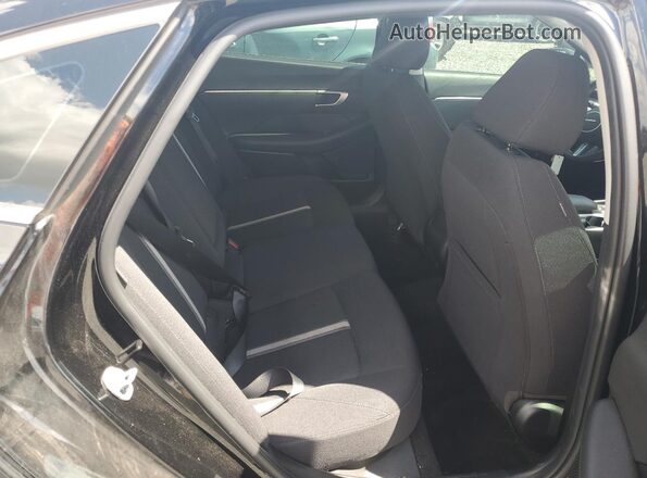 KMHL64JAXSA514022 2025 HYUNDAI SONATA Black უკანა სავარძლების ხედი
