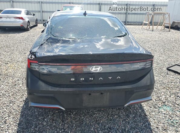 KMHL64JAXSA514022 2025 HYUNDAI SONATA Black უკანა ხედი
