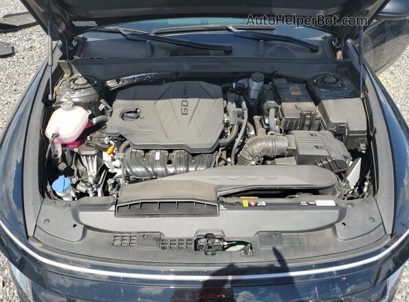 KMHL64JAXSA514022 2025 HYUNDAI SONATA Black უკანა სალონის ხედი