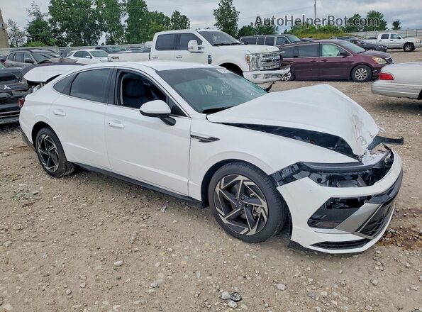 KMHL64JAXTA560953 2026 HYUNDAI SONATA White Передня права чверть