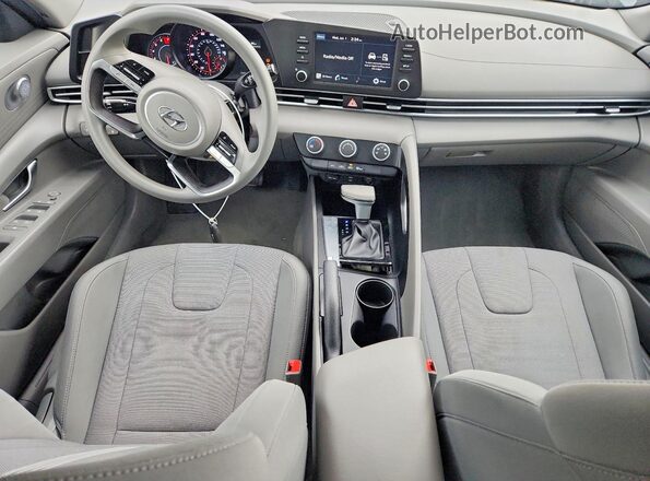 KMHLL4AG0MU191193 2021 HYUNDAI ELANTRA Black Dashboard view