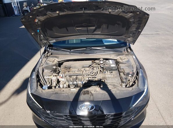KMHLL4AG0PU579576 2023 HYUNDAI ELANTRA Black Vista trasera