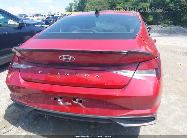 KMHLL4AG1MU139488 2021 HYUNDAI ELANTRA Red 