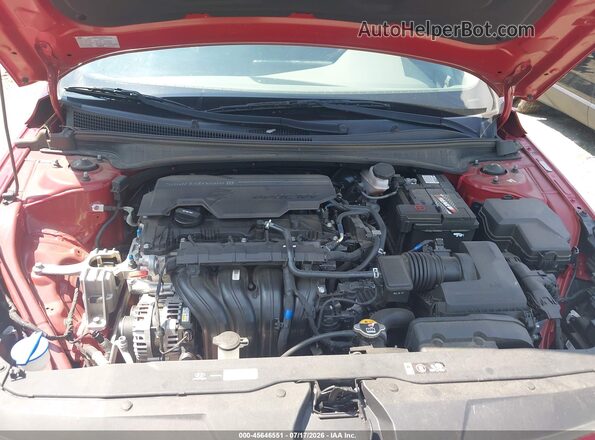 KMHLL4AG1MU139488 2021 HYUNDAI ELANTRA Red Rear view