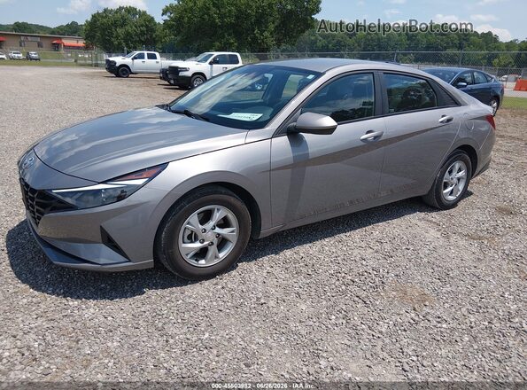 KMHLL4AG1PU533433 2023 HYUNDAI ELANTRA Gray Vista tres cuartos delantera izquierda