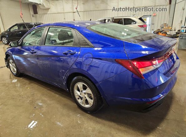 KMHLL4AG1PU559885 2023 HYUNDAI ELANTRA Blue Հետևի ձախ