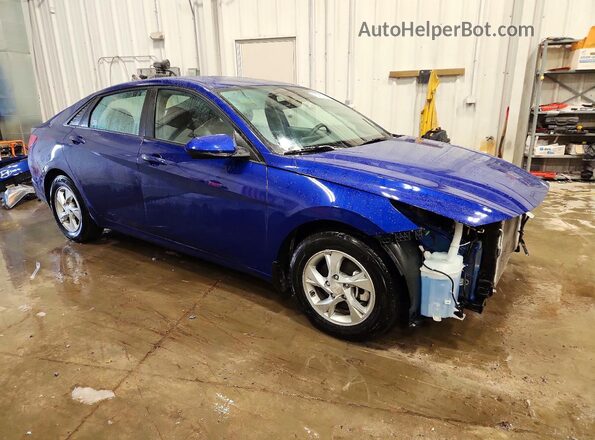 KMHLL4AG1PU559885 2023 HYUNDAI ELANTRA Blue Առջևի աջ
