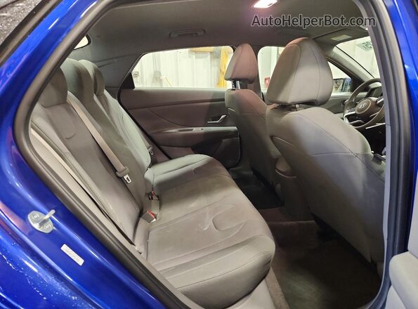KMHLL4AG1PU559885 2023 HYUNDAI ELANTRA Blue Հետևի նստատեղերի տեսք