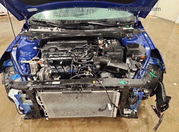 KMHLL4AG1PU559885 2023 HYUNDAI ELANTRA Blue Սալոնի հետևի տեսք