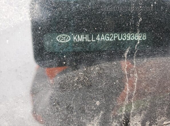 KMHLL4AG2PU393828 2023 HYUNDAI ELANTRA Black Вид наклейки з VIN-кодом