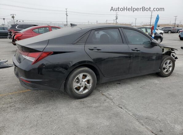 KMHLL4AG2PU393828 2023 HYUNDAI ELANTRA Black Задня права чверть