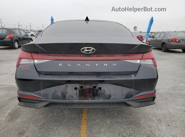 KMHLL4AG2PU393828 2023 HYUNDAI ELANTRA Black Вид ззаду