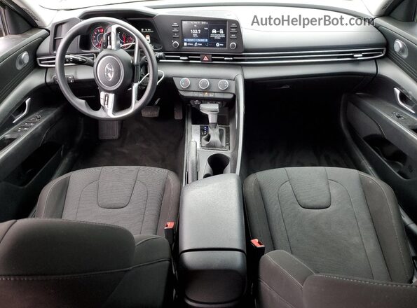KMHLL4AG2PU393828 2023 HYUNDAI ELANTRA Black Вид панелі приладів