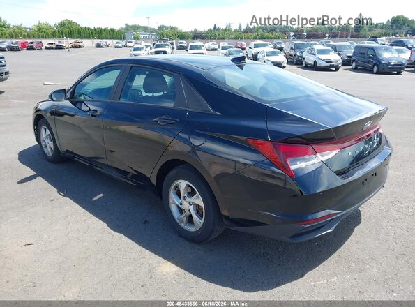 KMHLL4AG2PU543162 2023 HYUNDAI ELANTRA Black Задня ліва чверть