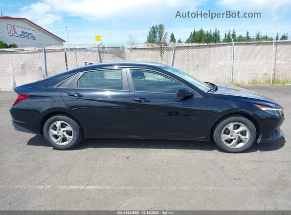 KMHLL4AG2PU543162 2023 HYUNDAI ELANTRA Black Вид задньої частини салону