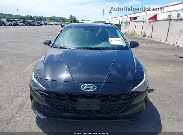 KMHLL4AG2PU543162 2023 HYUNDAI ELANTRA Black Вид щитка приладів