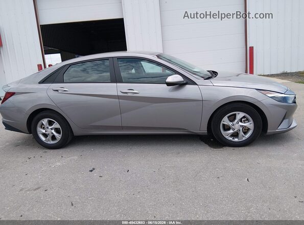 KMHLL4AG2PU545204 2023 HYUNDAI ELANTRA Gray უკანა სალონის ხედი