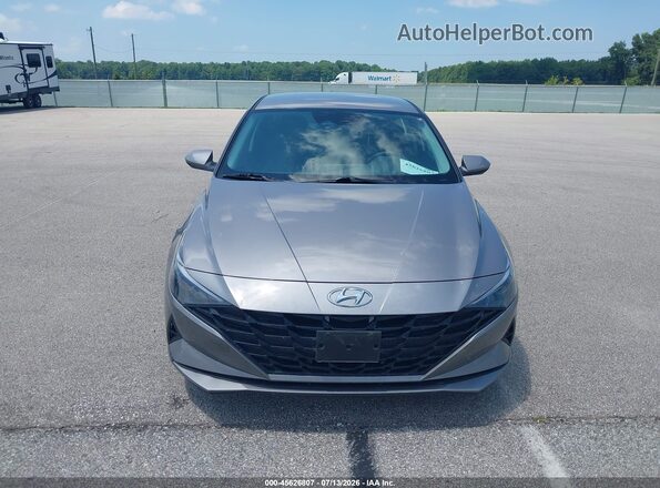 KMHLL4AG2PU550922 2023 HYUNDAI ELANTRA Gray Вид щитка приладів