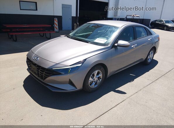 KMHLL4AG2PU579711 2023 HYUNDAI ELANTRA Серый Передняя левая четверть
