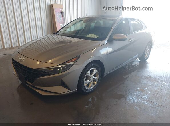 KMHLL4AG3PU554283 2023 HYUNDAI ELANTRA Gray Vista tres cuartos delantera izquierda