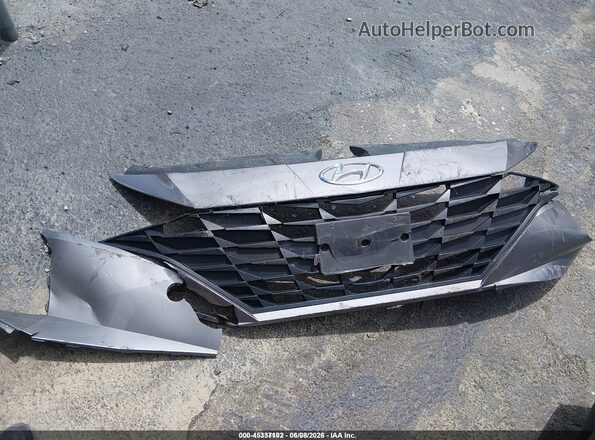 KMHLL4AG3PU627085 2023 HYUNDAI ELANTRA Gray Սարքավորումների վահանակի տեսք