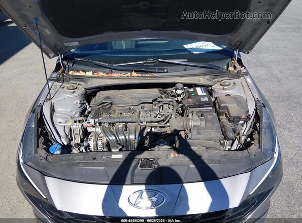 KMHLL4AG3PU630133 2023 HYUNDAI ELANTRA Gray Rear view